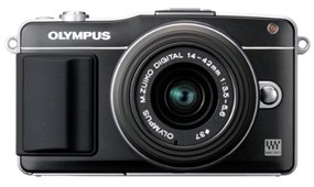 Olympus E-PM2 Interchangeable Lens Digital Camera with 14-42mm Lens (Black)