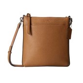 COACH Bleecker Pebbled Leather North/South Swingpack