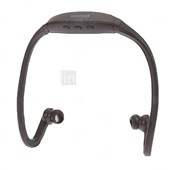 Stereo Bluetooth Neck-Band Headphone with Mic(Black)